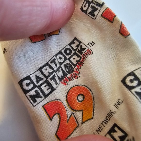 Vintage Hair Scrunchie Cartoon Network Nascar #29 Wacky Racing Advertising - Picture 3 of 4